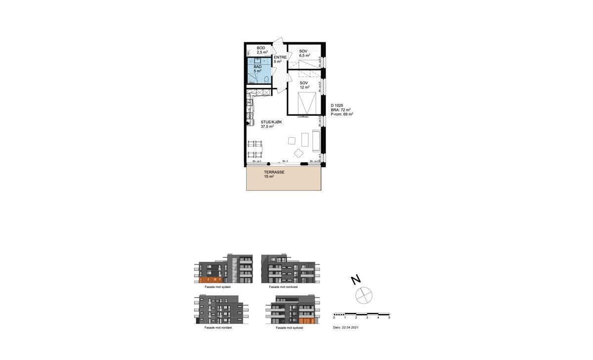 Plantegning. Galleribilde