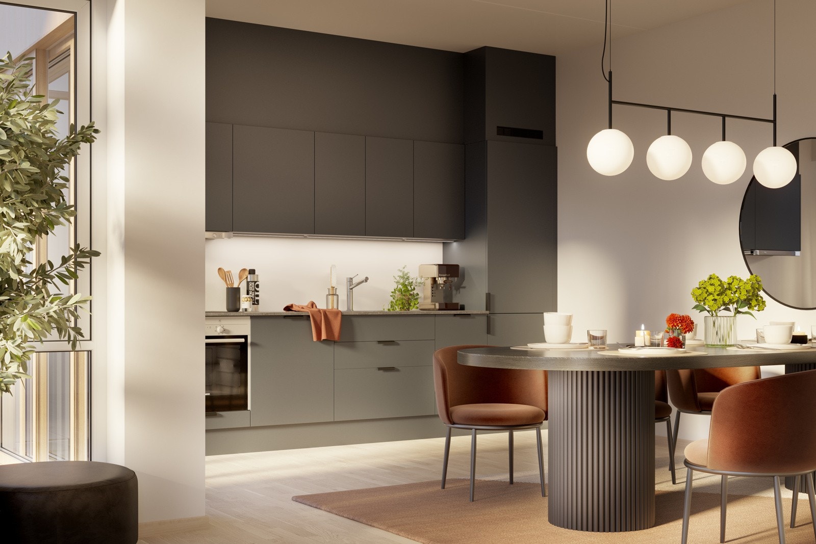 4 kostnadsfrie valg av kjøkkenfronter og benkeplate (illustrasjonsfoto) Galleribilde