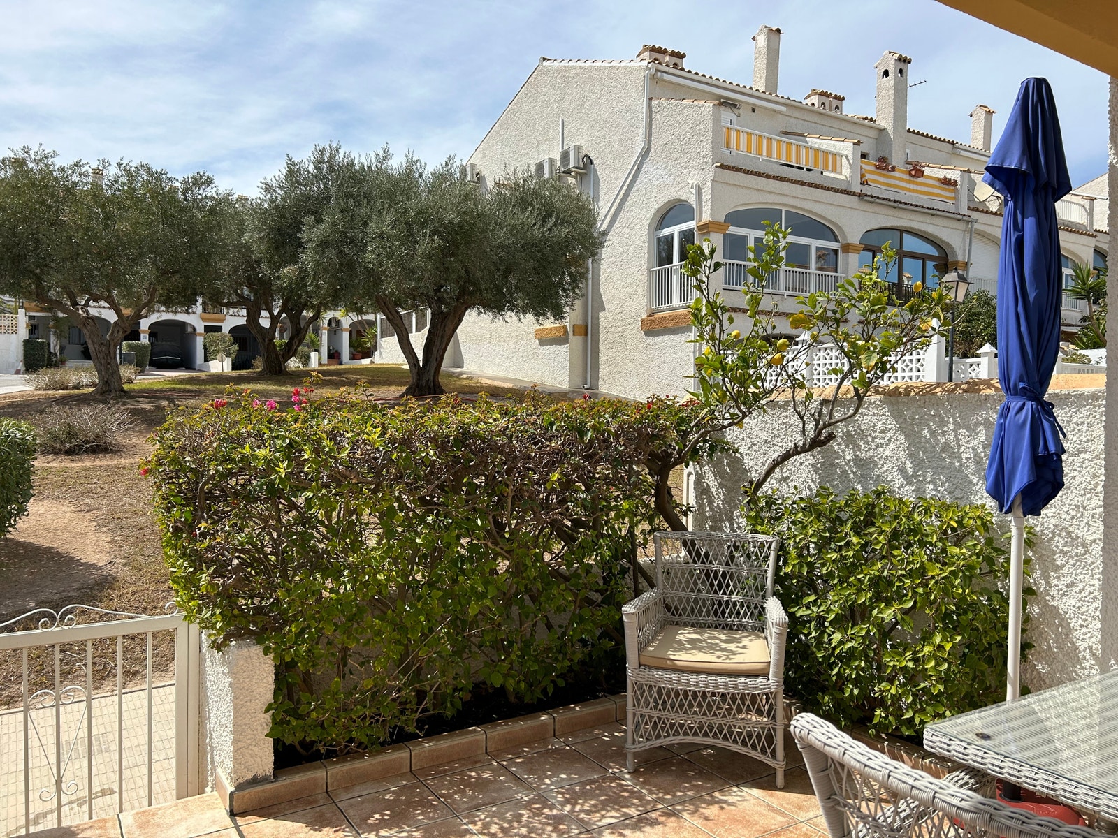 Alle terrassene er uten gjenboere, også markterrassen. Galleribilde