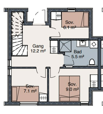 Illustrasjon 1. etg. Galleribilde