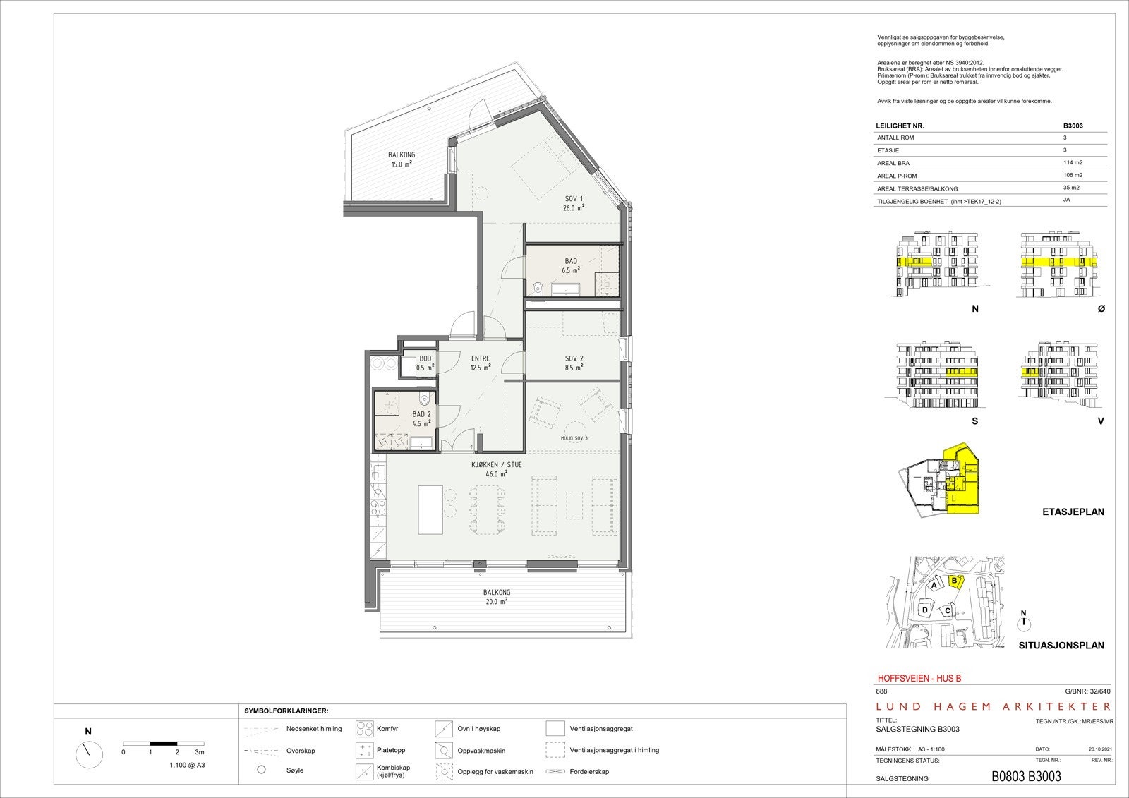 Salgstegning Galleribilde