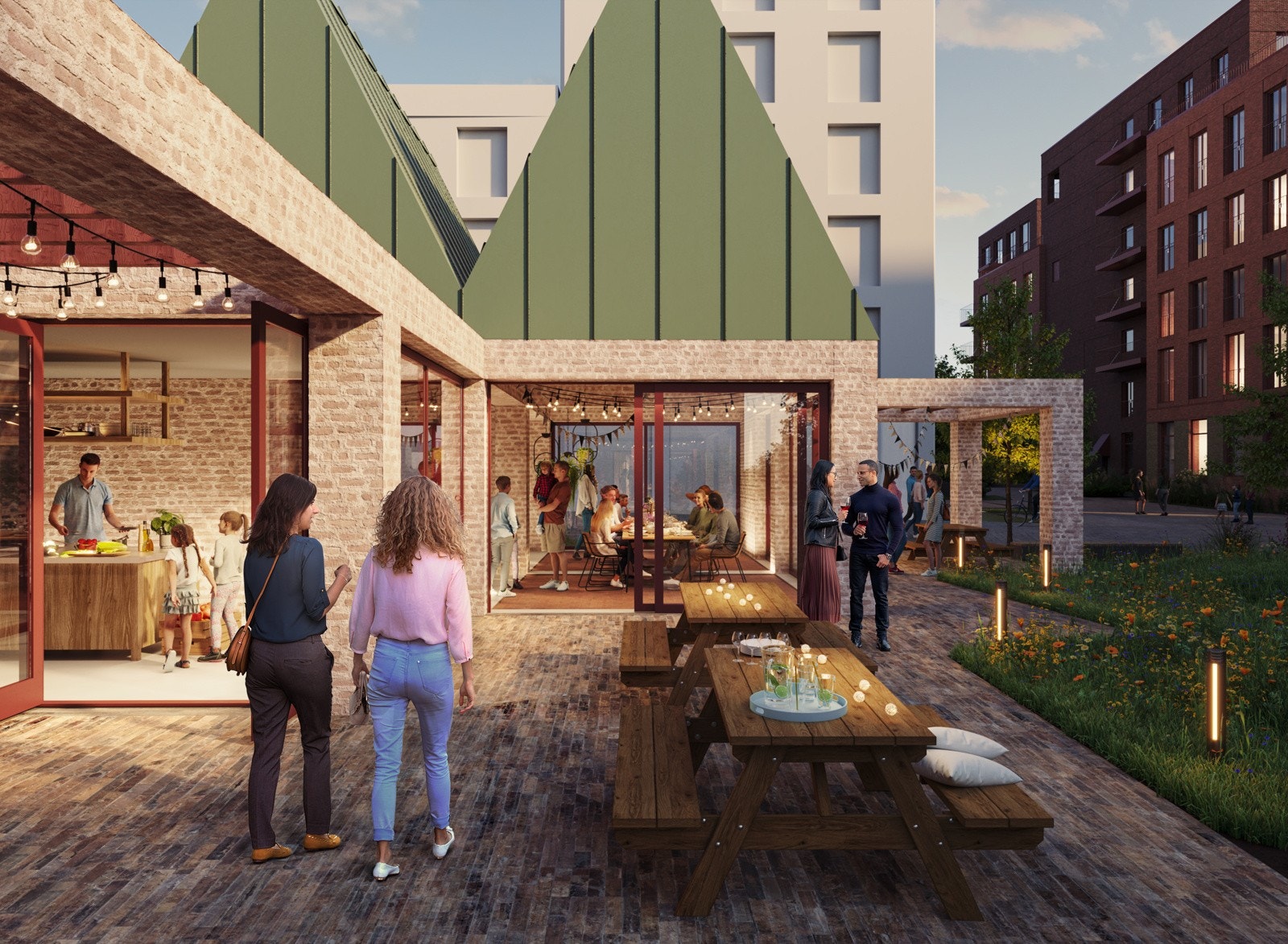 Felleshuset i Felleshagen Galleribilde