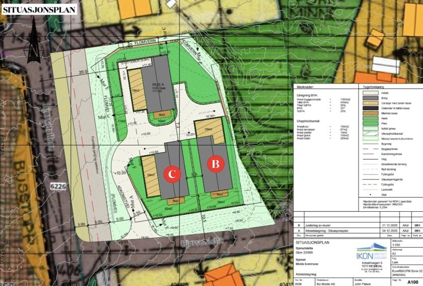 Situasjonsplan Galleribilde