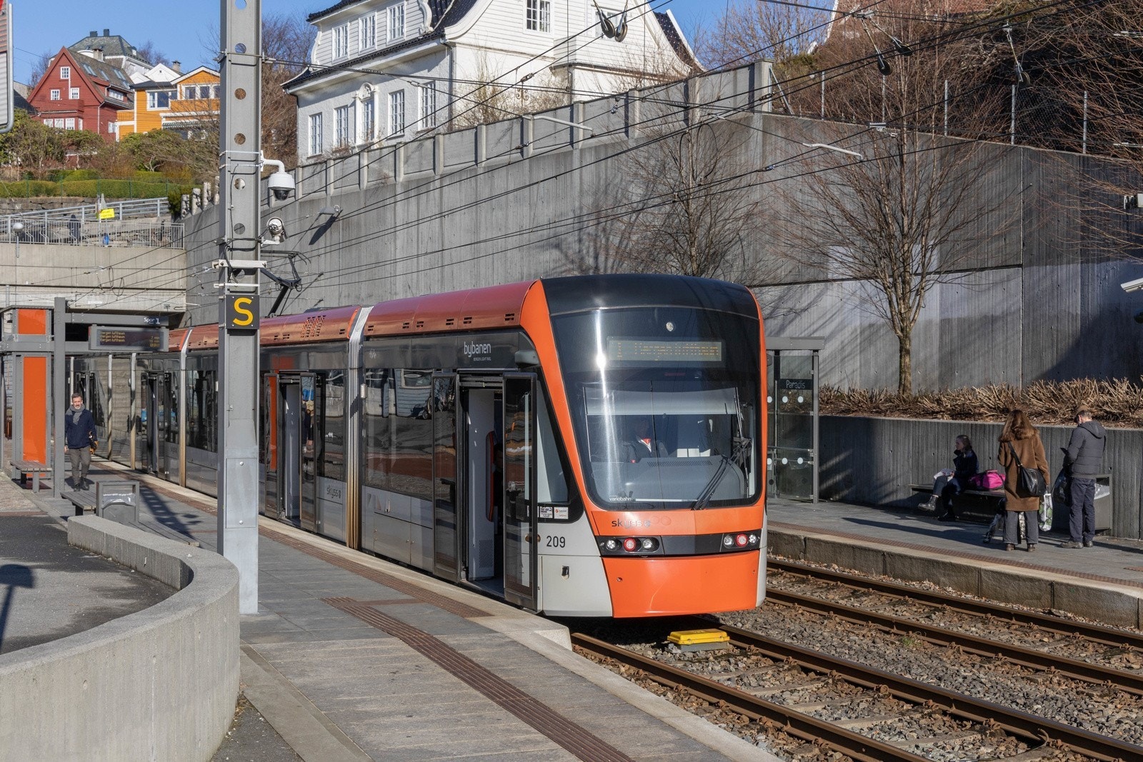 120 m til Bybanen Galleribilde