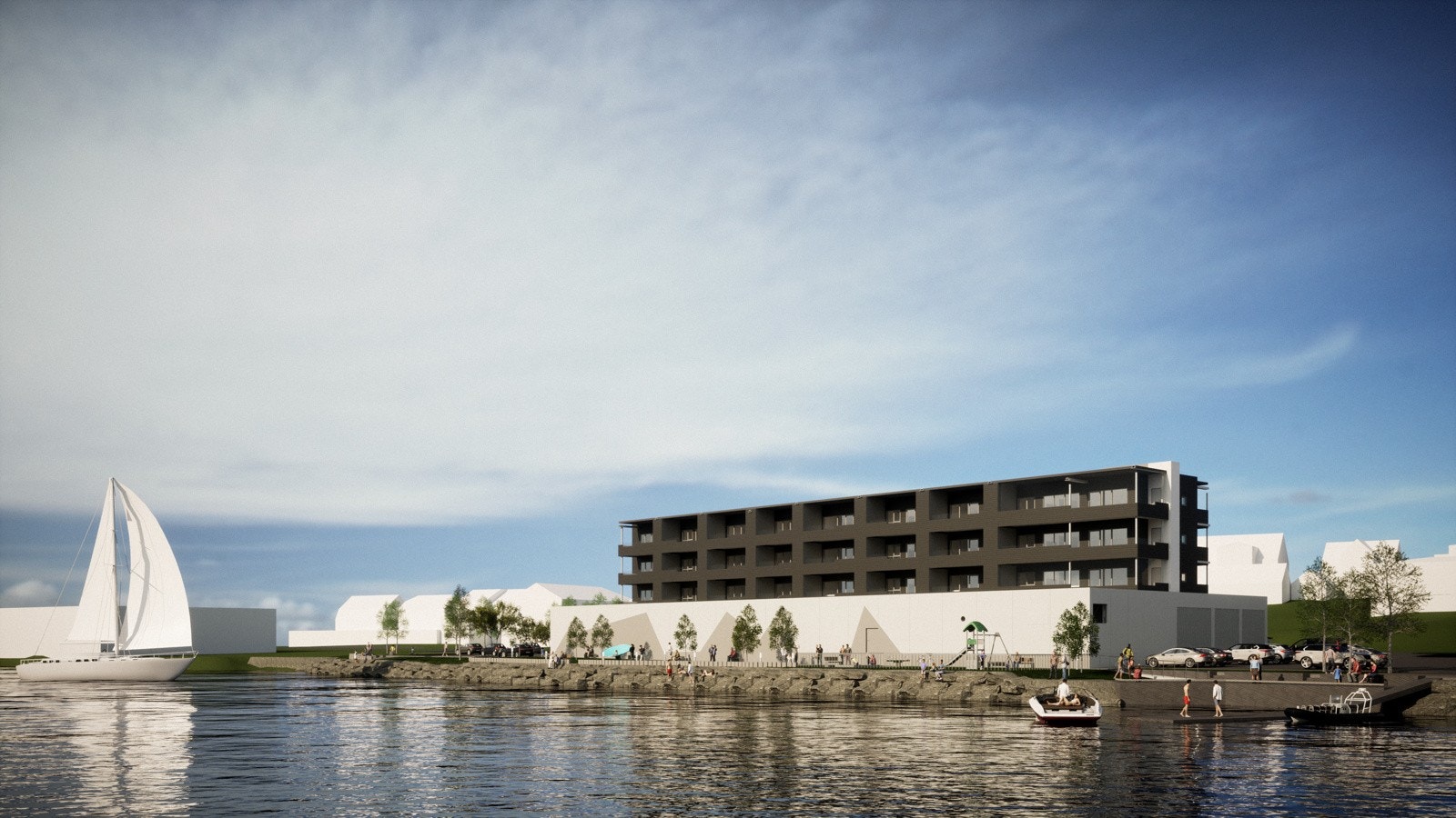 Nydelig plassering like ved sjøkanten. Galleribilde