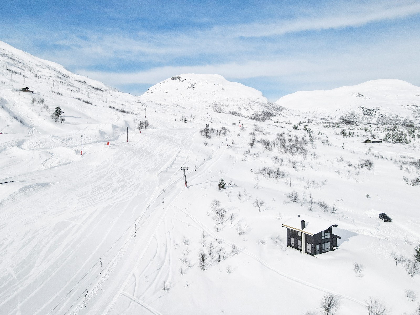 Dronebilde Galleribilde