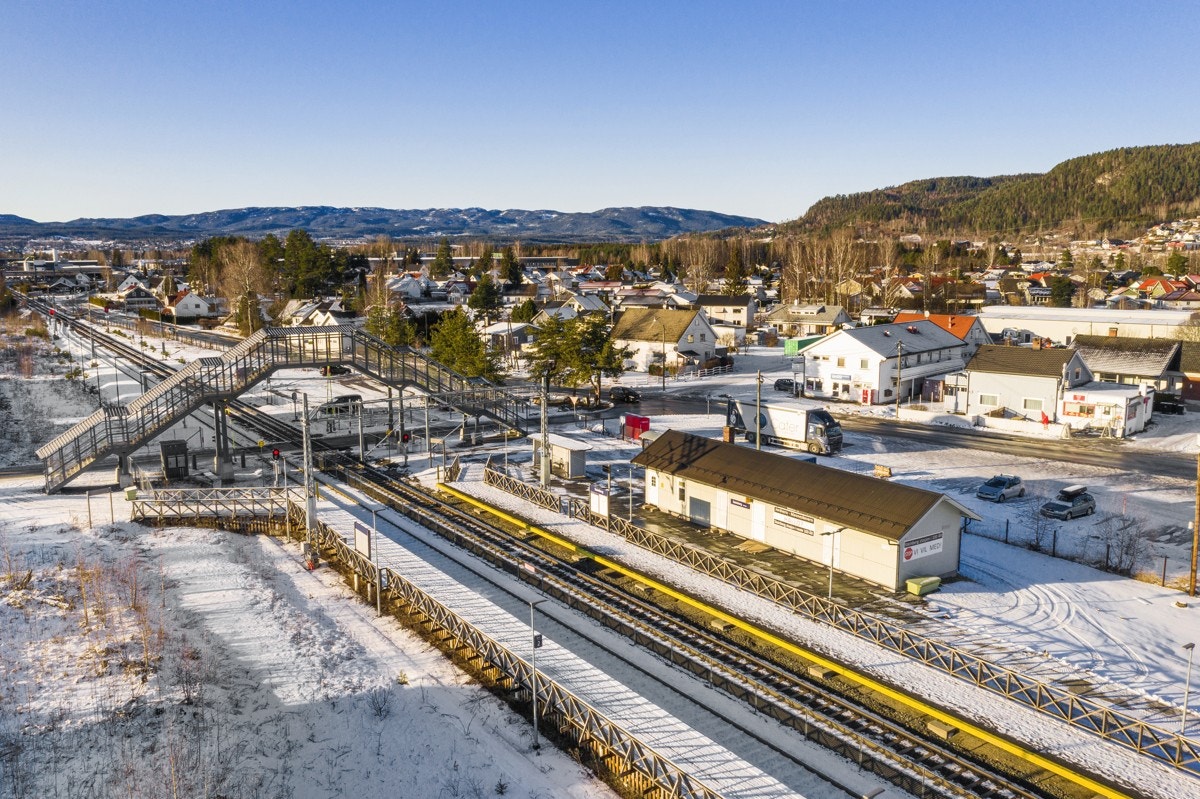 Steinberg togstasjon Galleribilde