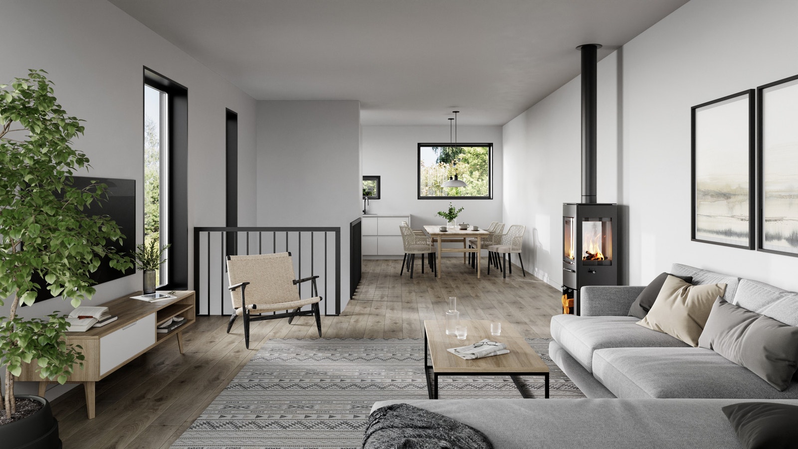 Stue BKS 1B Galleribilde