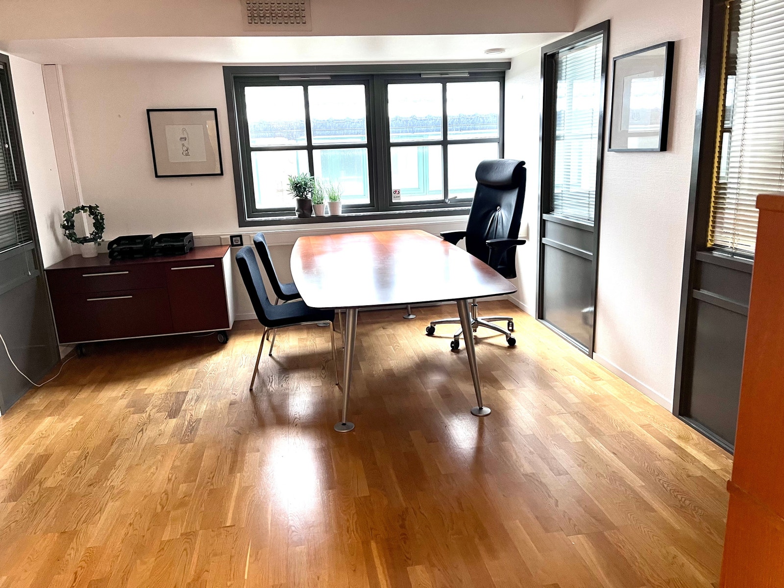 Ledig kontor nr 7 på plantegning Galleribilde