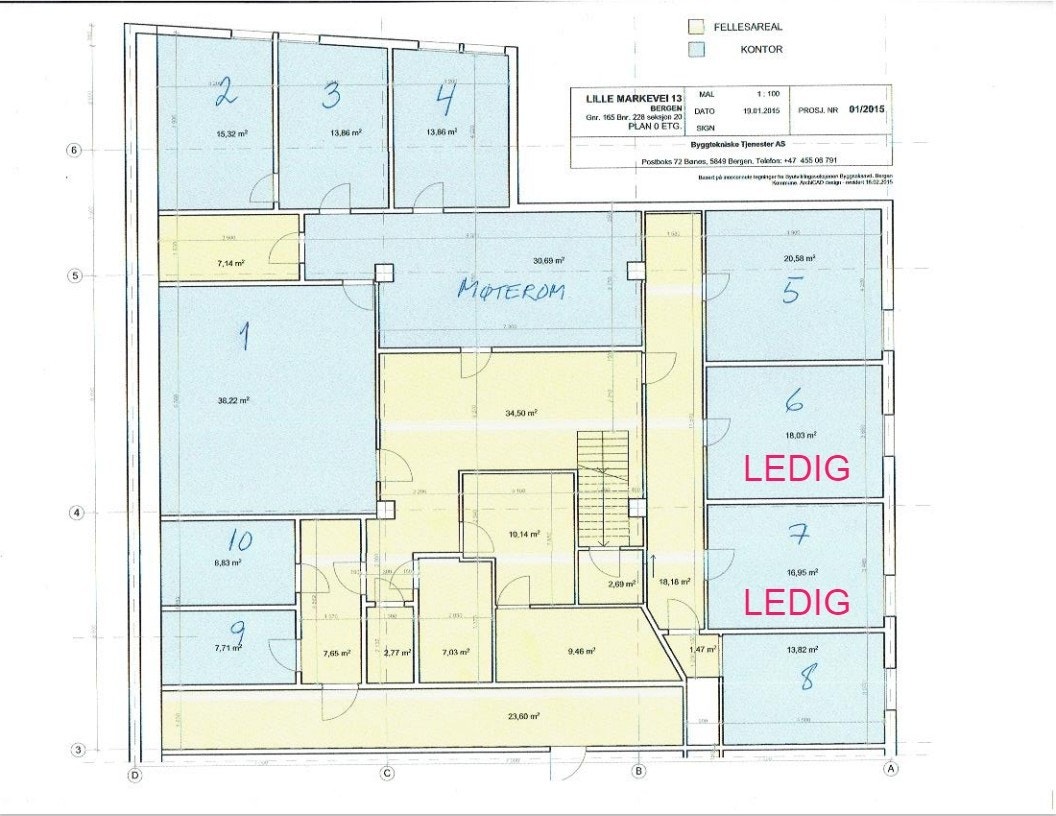 Plantegning 6, 7 og 8 er ledig ++ Galleribilde
