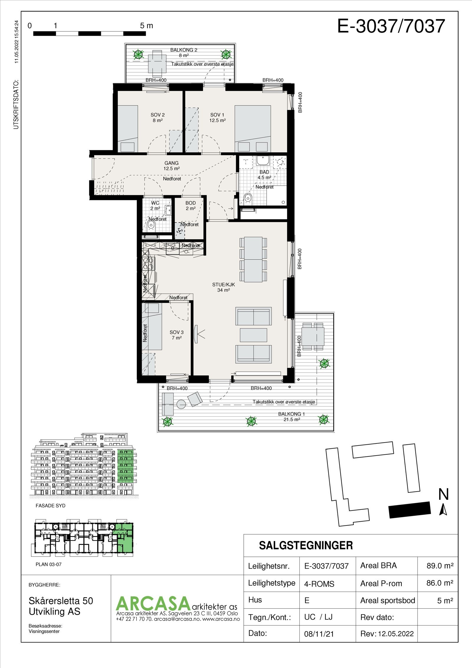 MIDT E-3037 4-ROMS Galleribilde