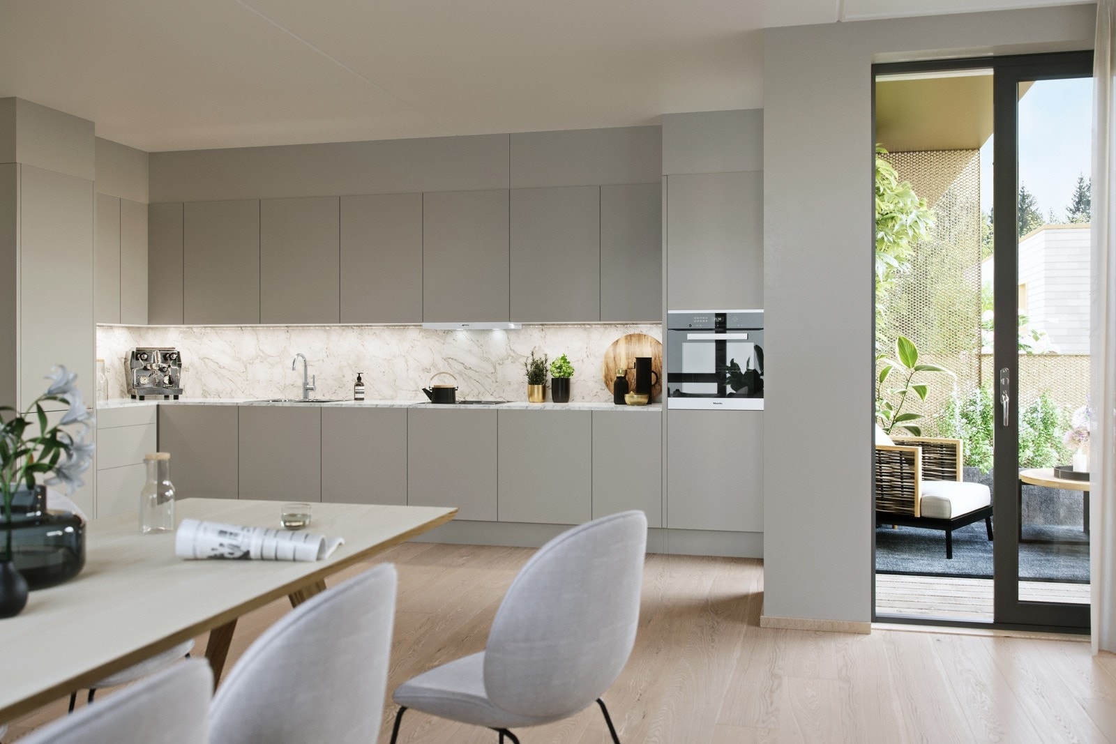 Det blir kjøkken fra en anerkjent leverandør - Bildet er ment som en illustrasjon og avvik kan forekomme Galleribilde