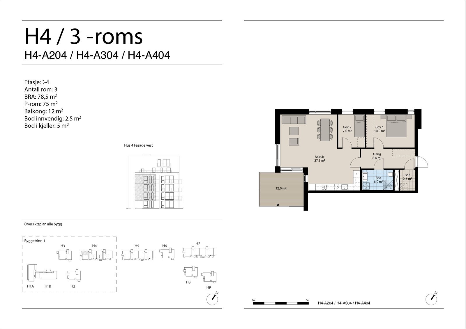 H4-A204, H4-A304, H4-A404 Galleribilde