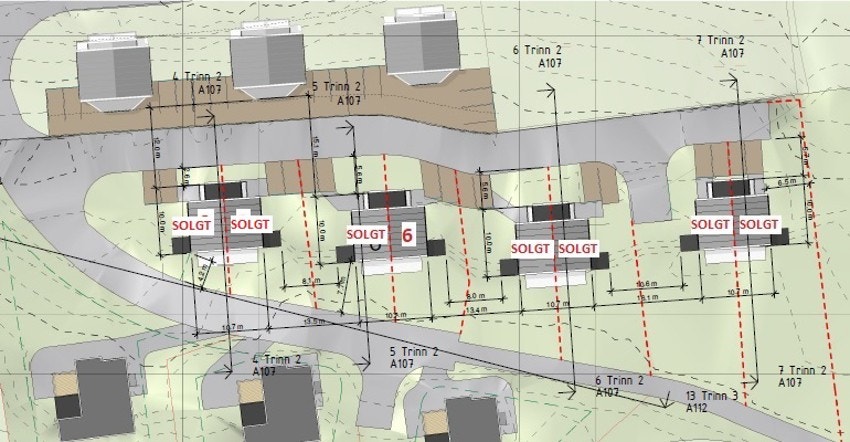 Oversikt over de ulike boenhetene. Galleribilde