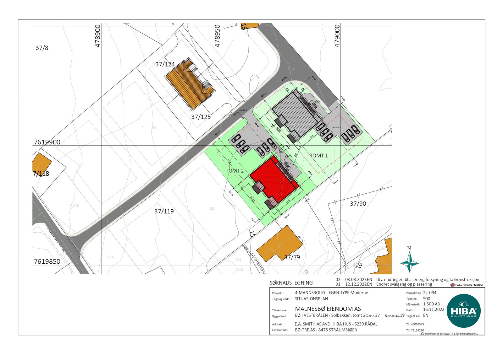 Situasjonsplan Galleribilde