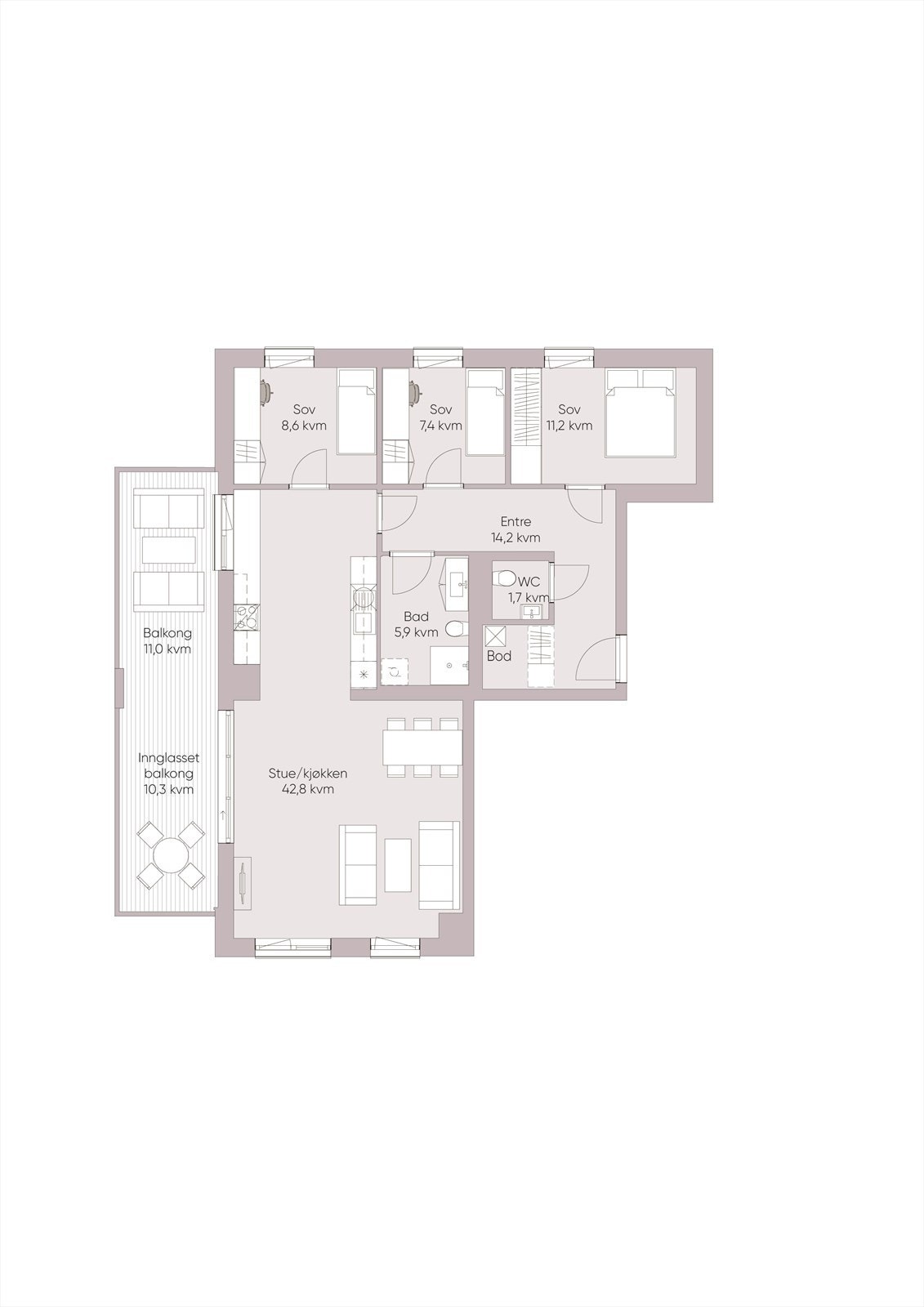 LG10-plantegninger-v1_Type 9.jpg Galleribilde