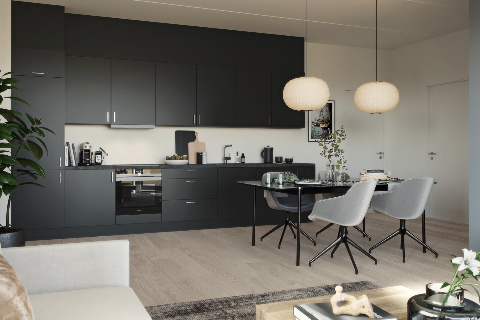 Tre valg på kjøkken inkludert i pris Galleribilde