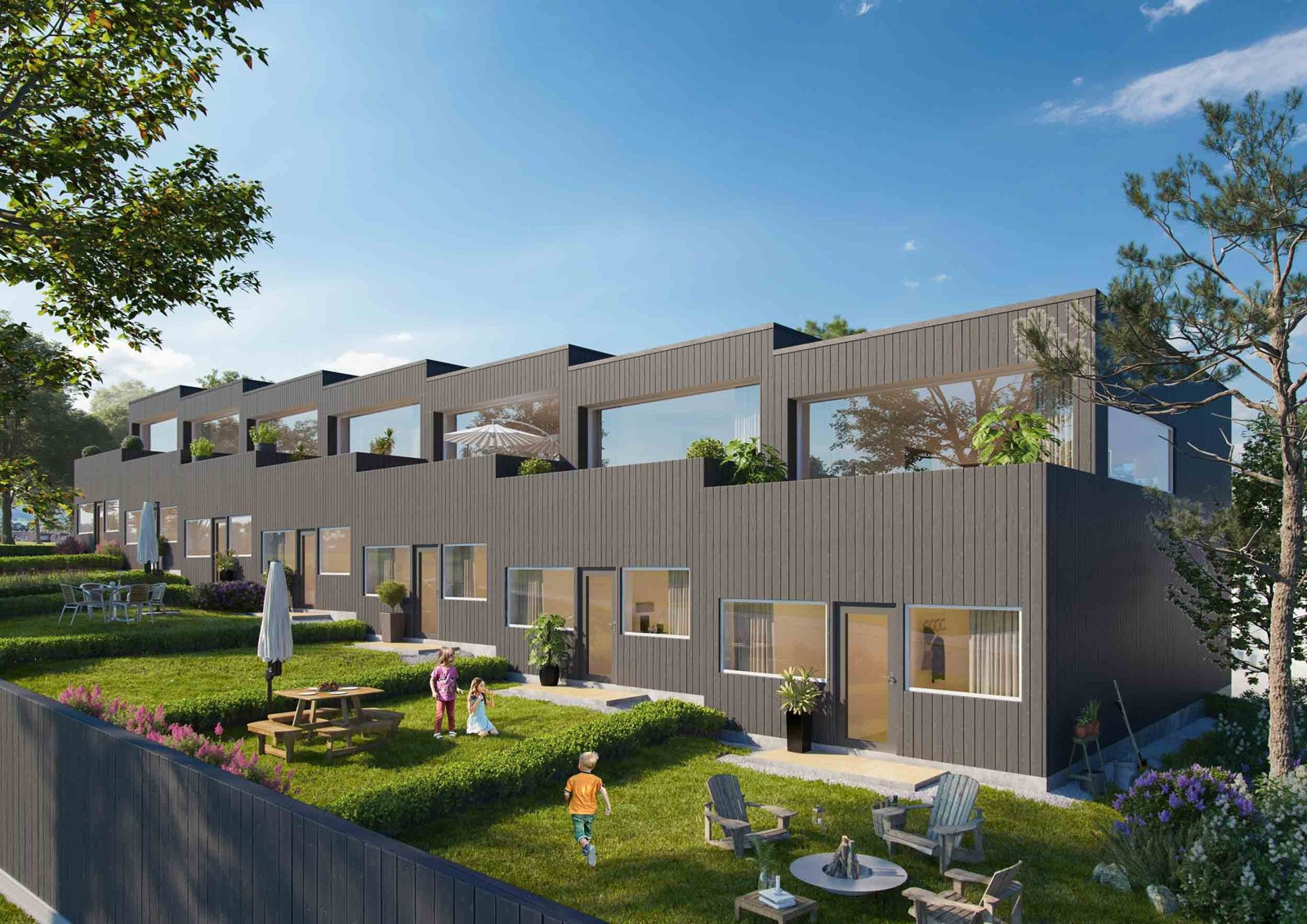 Barnevennlige utearealer