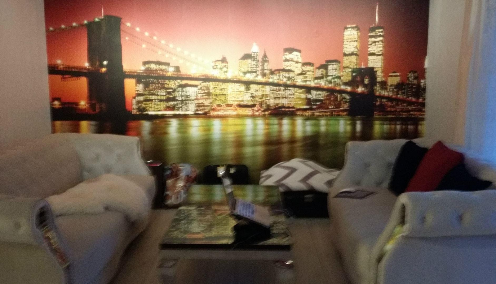 Stue med italiensk stil Galleribilde