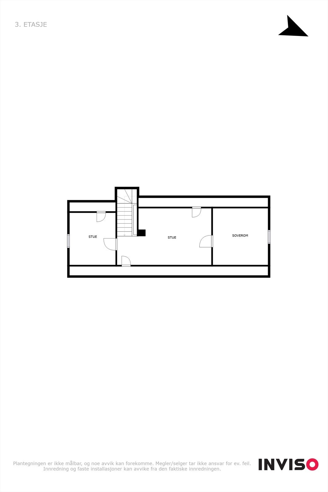 Plantegning loftplanet Galleribilde