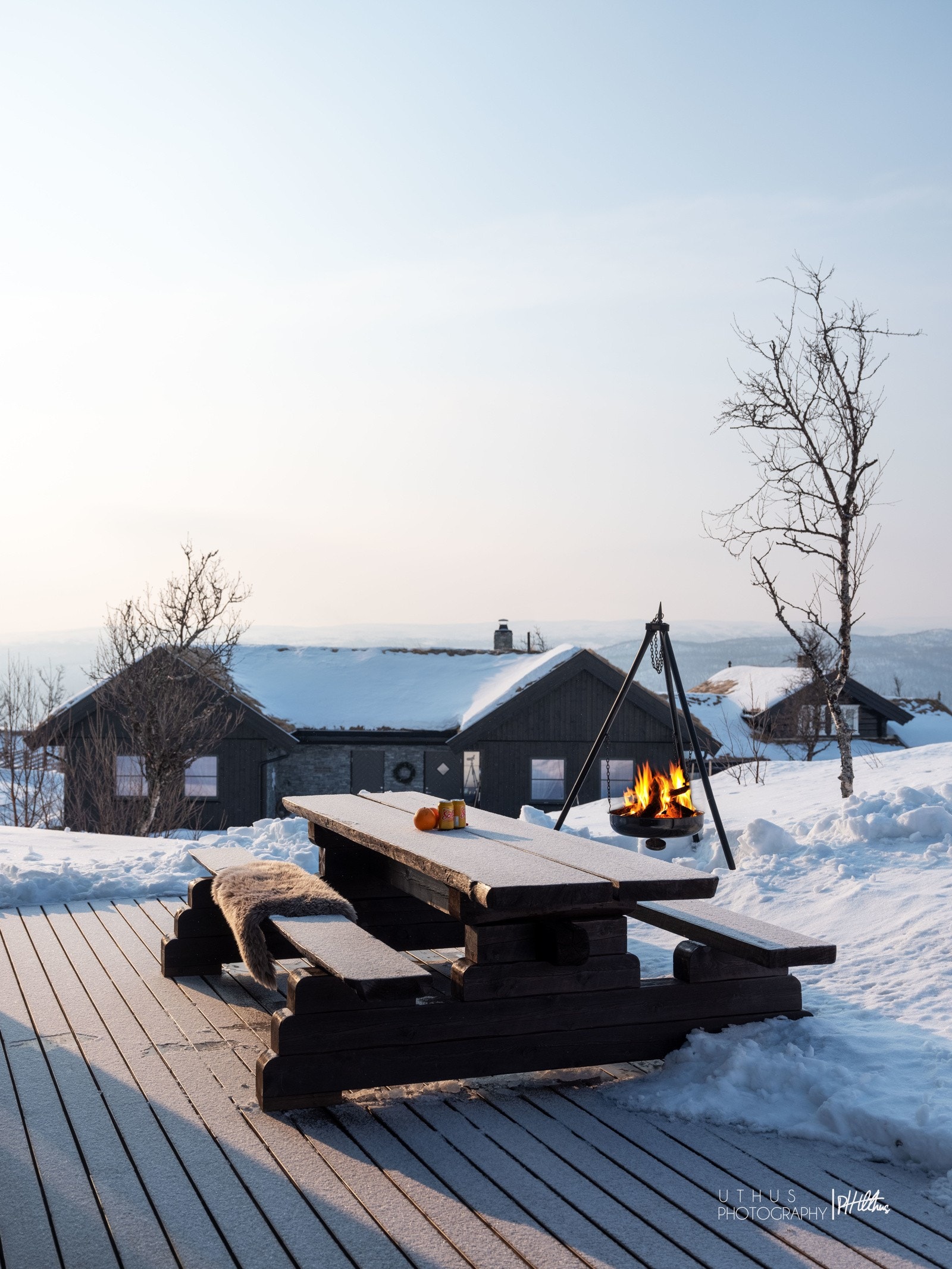 Et deilig sted å avslutte en fin dag i fjellet Galleribilde