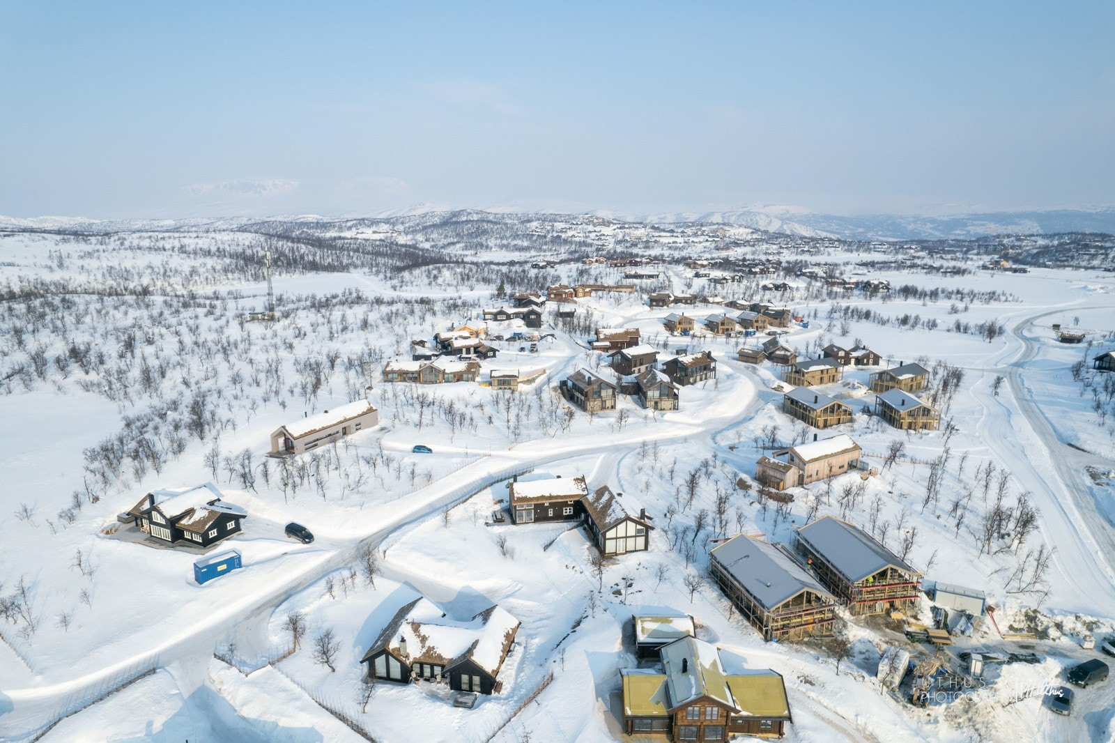 Her er det preparerte langrennsløyper rett i nærheten og det er kort vei til alpinanlegg Galleribilde