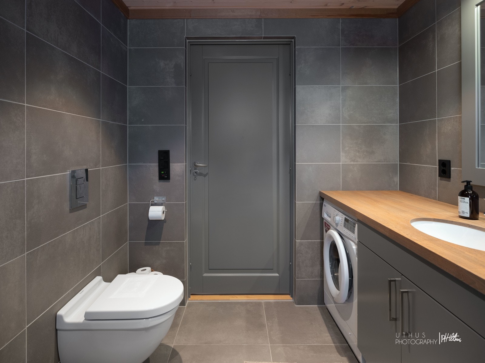 Her er det også opplegg til vaskemaskin Galleribilde