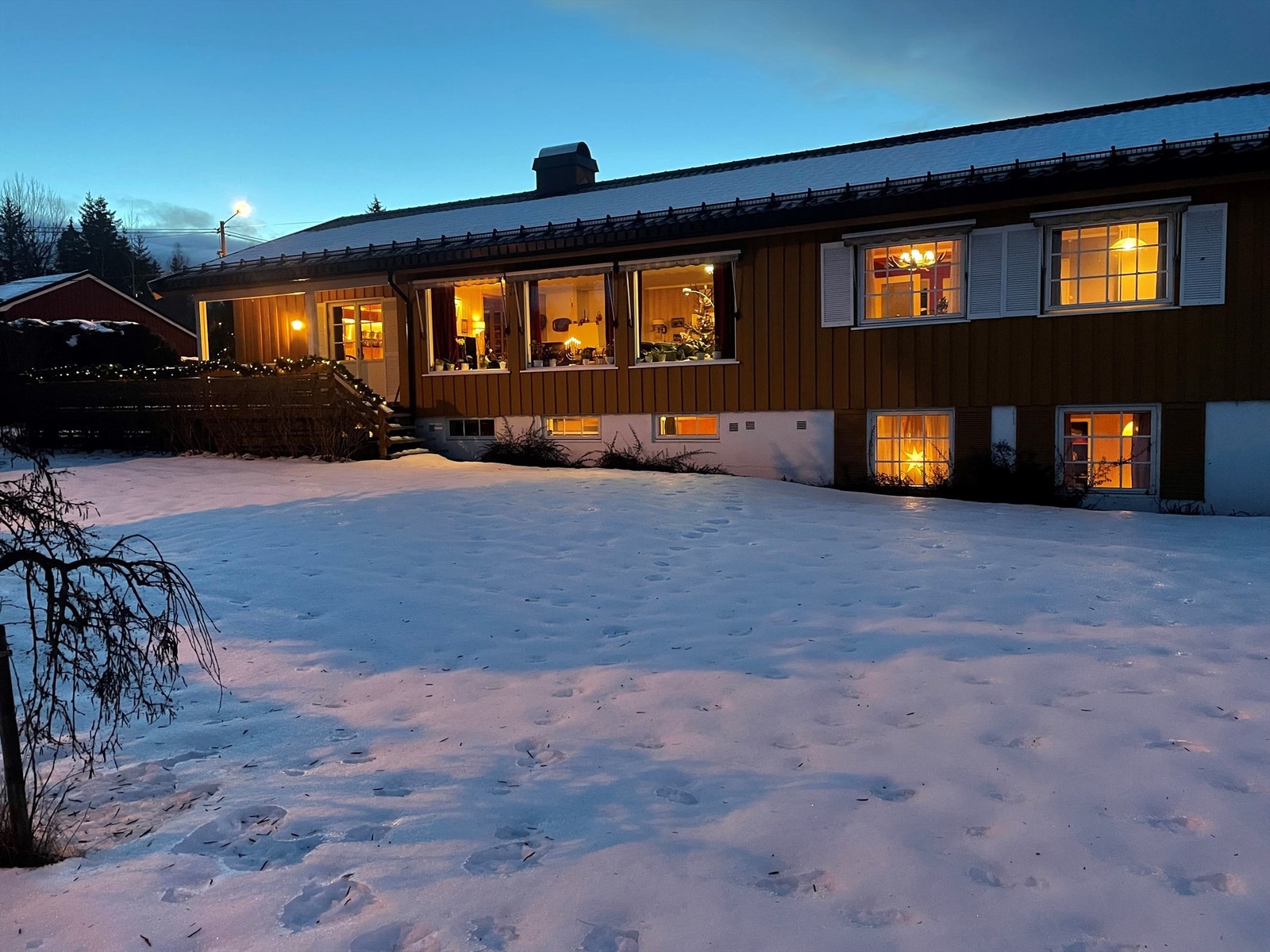 Vinter i Erik Werenskoldsveg 37 Galleribilde