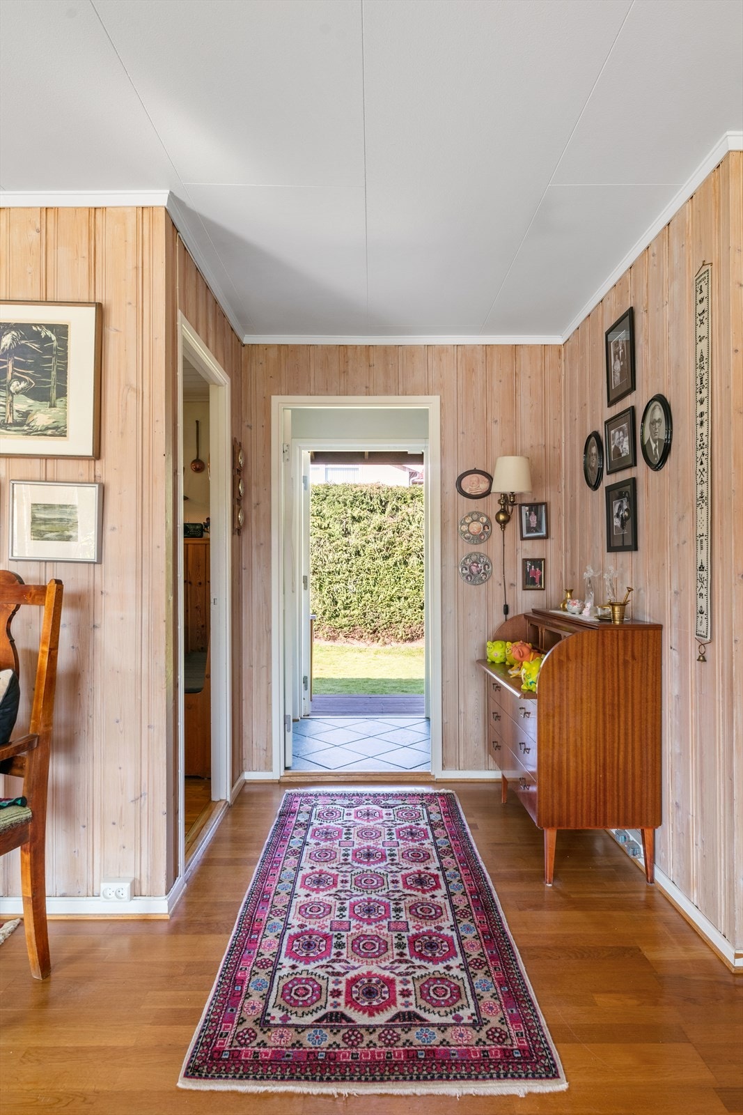 Adkomst til stua fra entrè Galleribilde