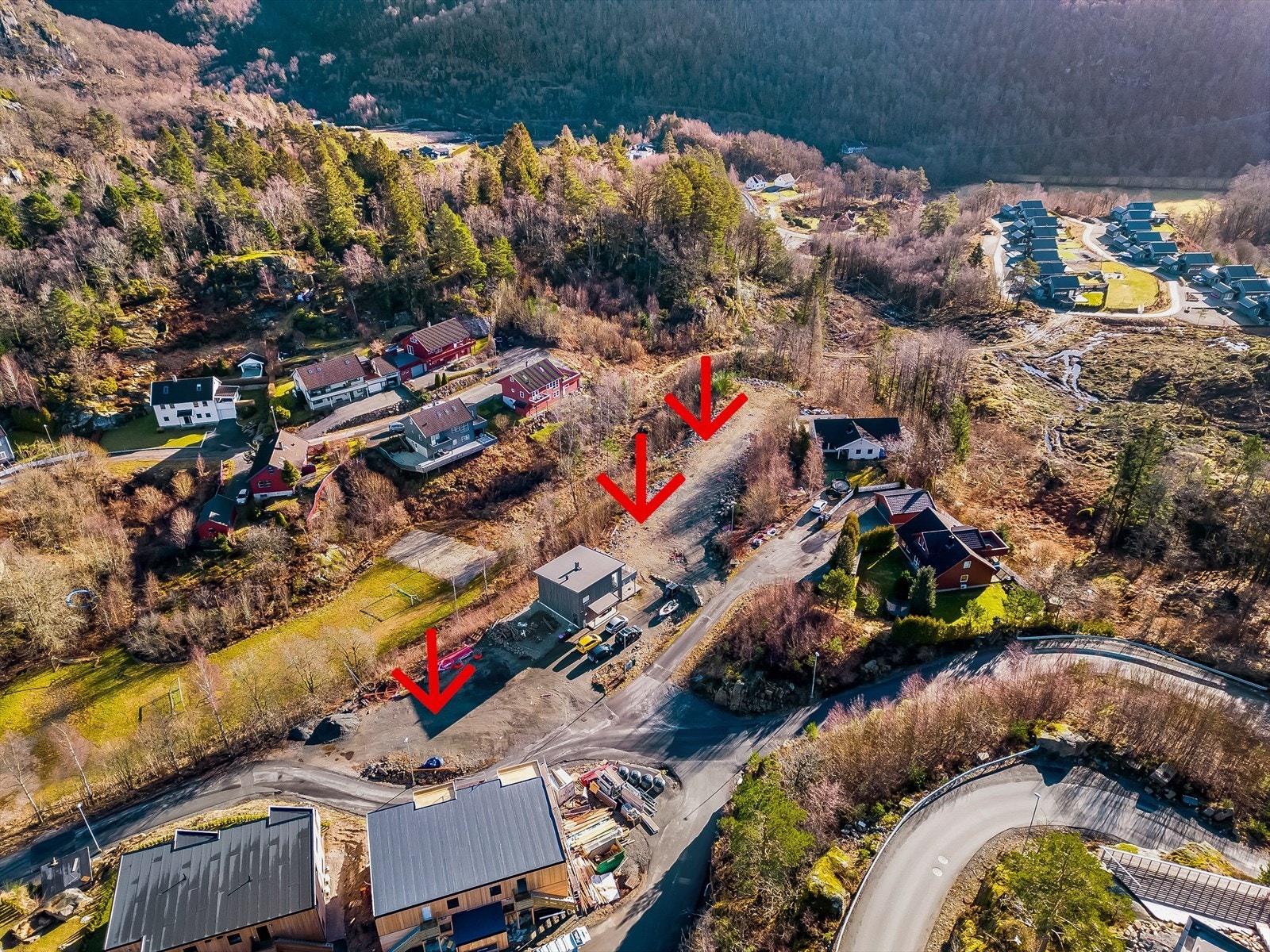 Solheiveien 40, 38 og 36. Galleribilde