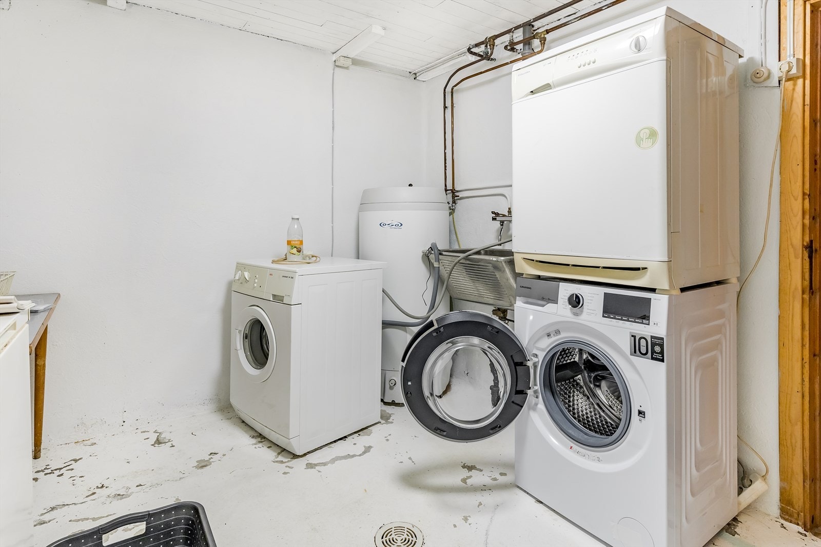 Vaskerom kjeller. Galleribilde