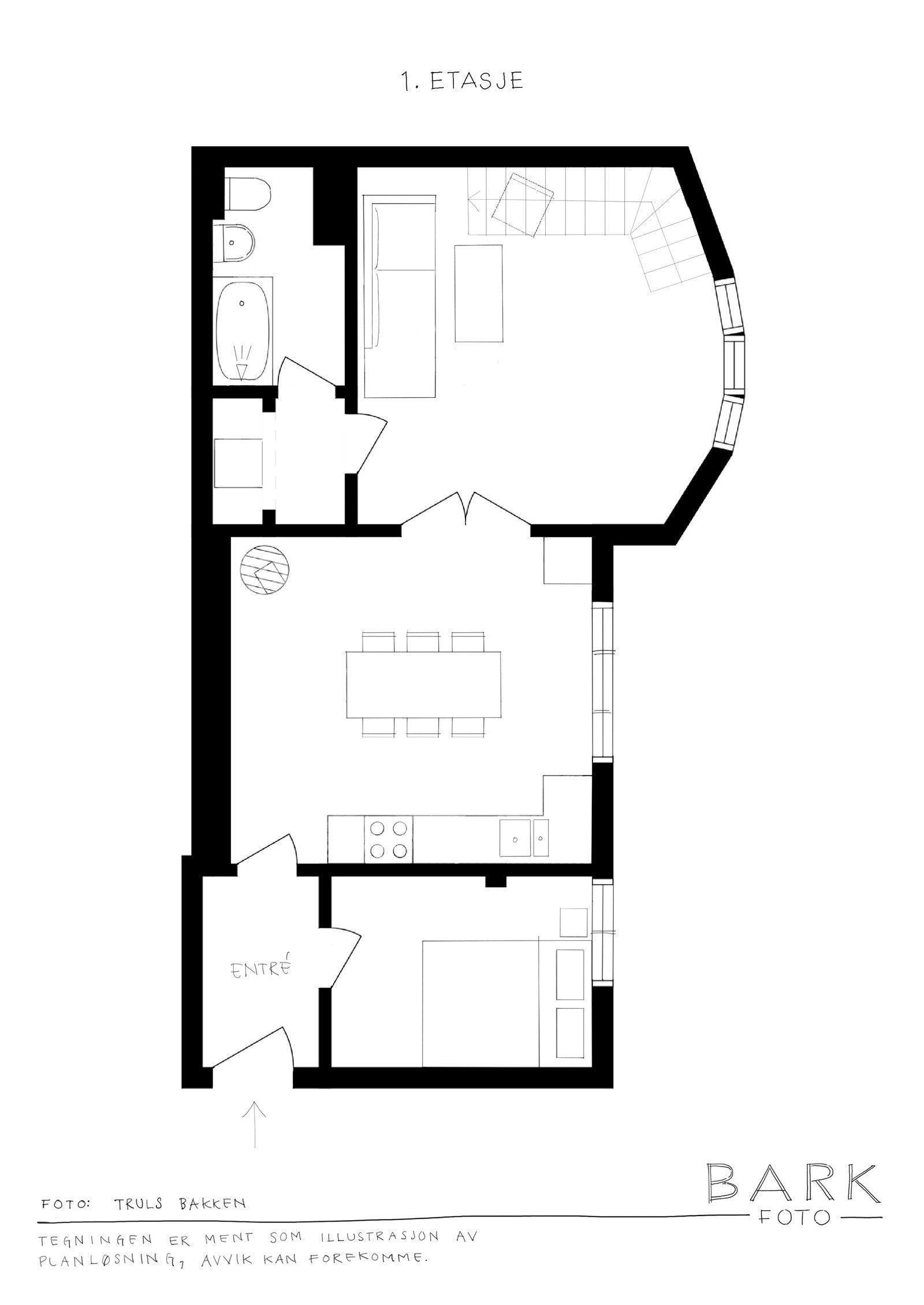 Planskisse 3.et Galleribilde