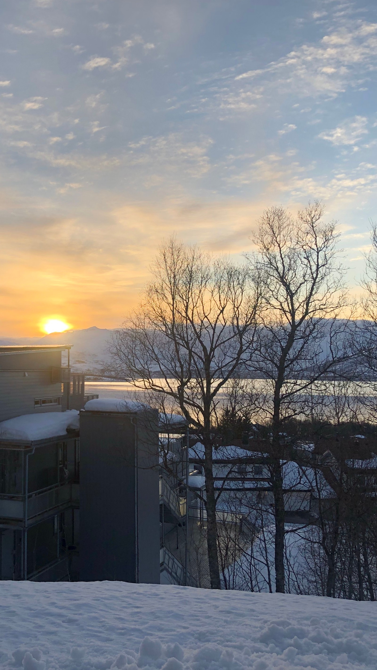 Her får du gode solforhold og fin utsikt!