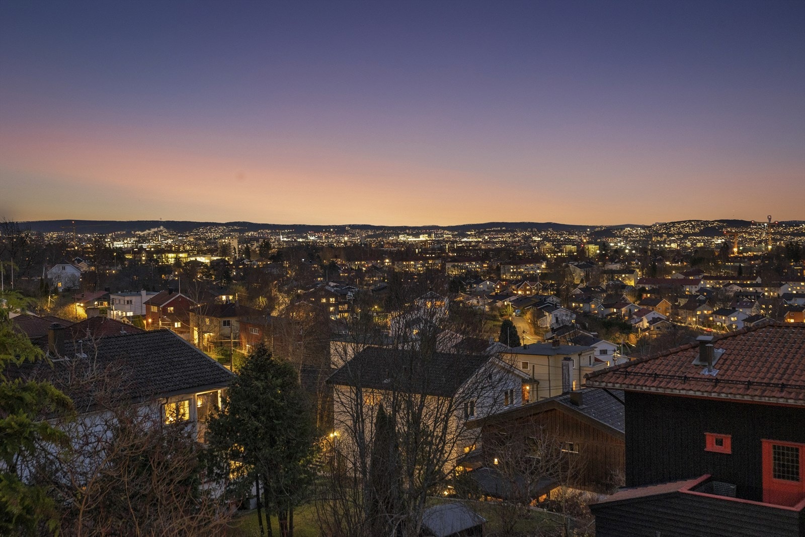 Kveldsstemning. Galleribilde
