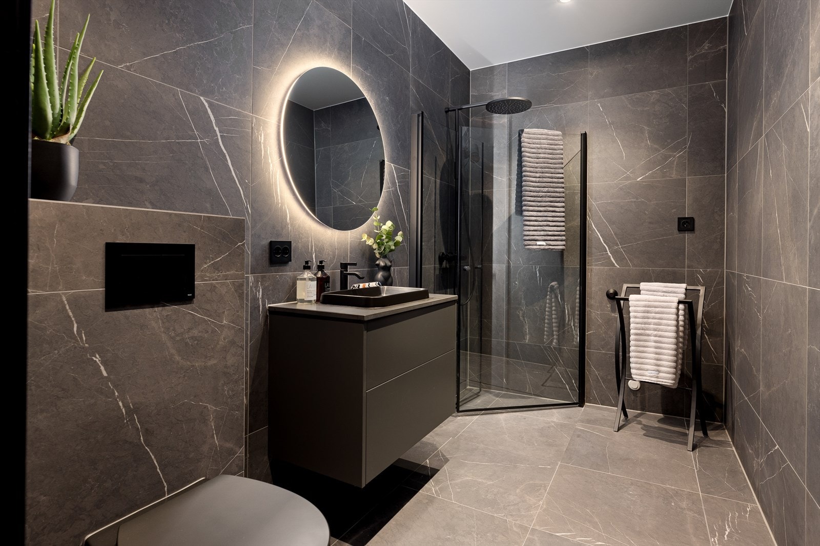 Baderom nr. 2 for familiens barn eller gjester. Galleribilde