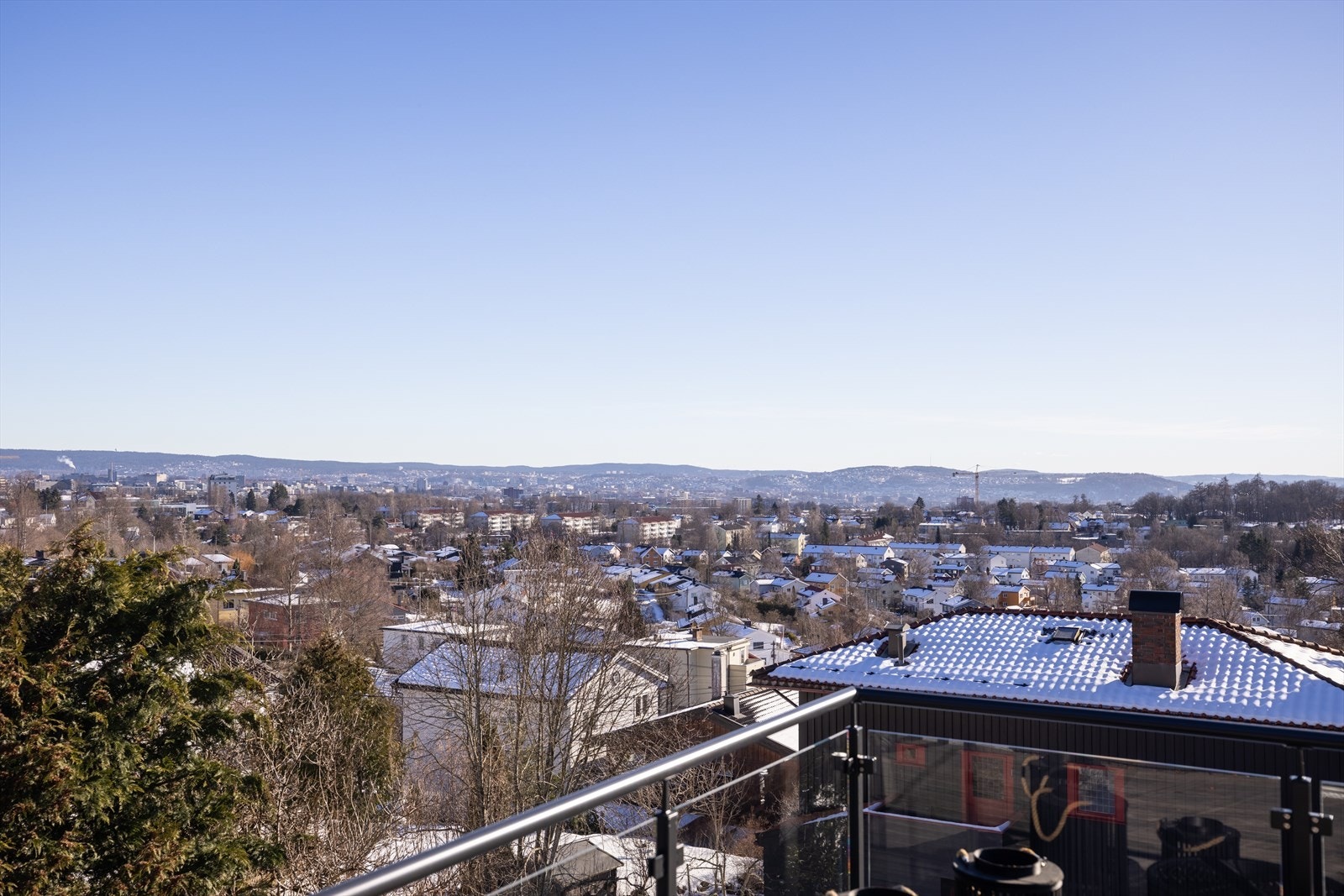 Flott utsikt, uten sjenerende innsyn. Galleribilde