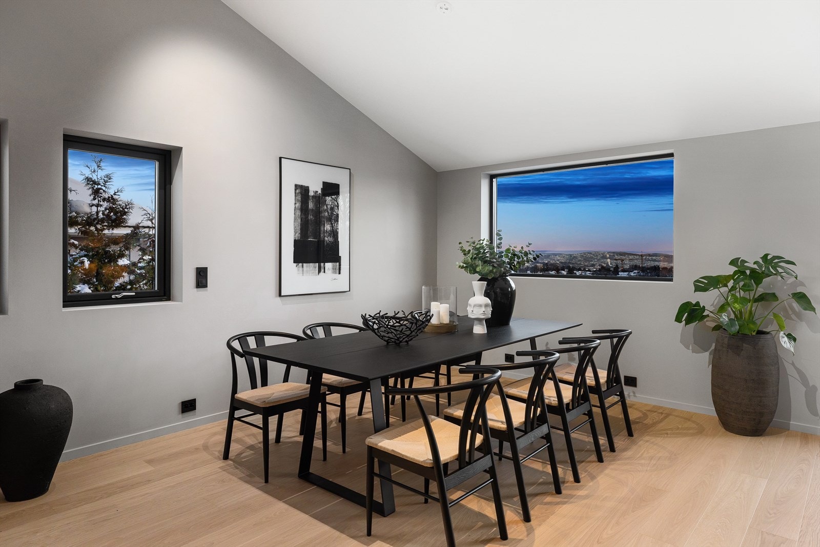 Kveldsstemning. Galleribilde