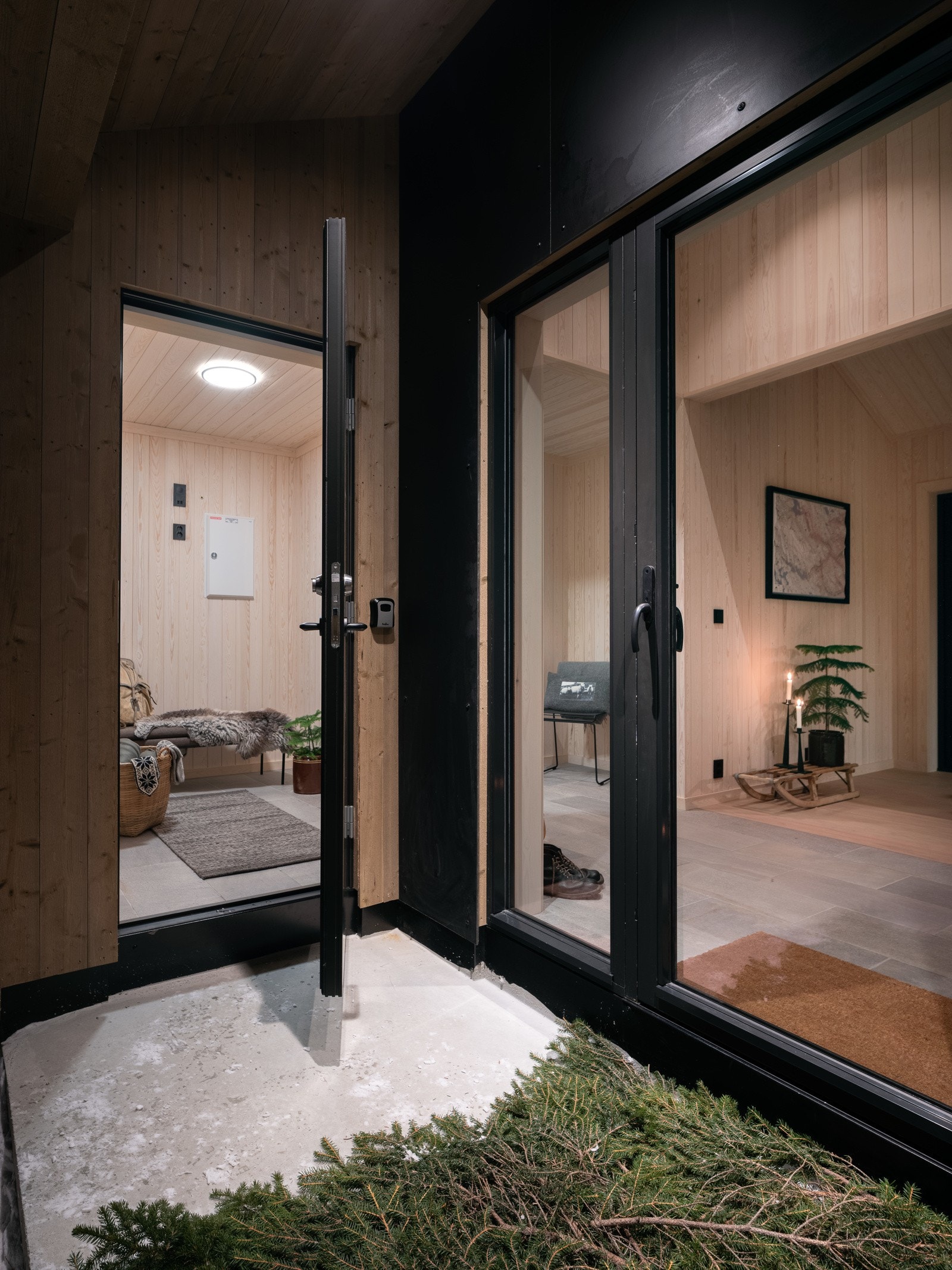 Inngangsparti Galleribilde