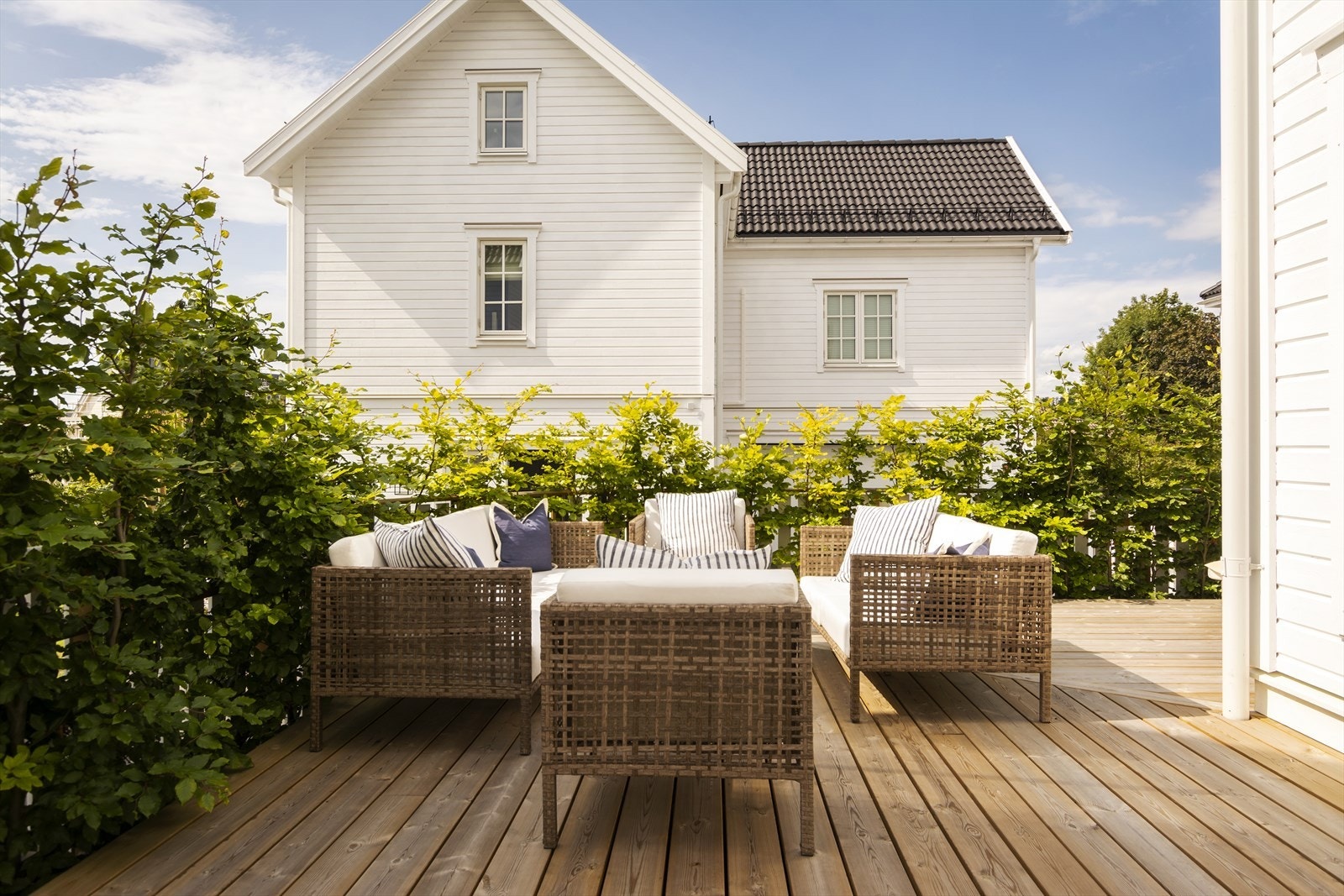 Svært hyggelig uteområde Galleribilde