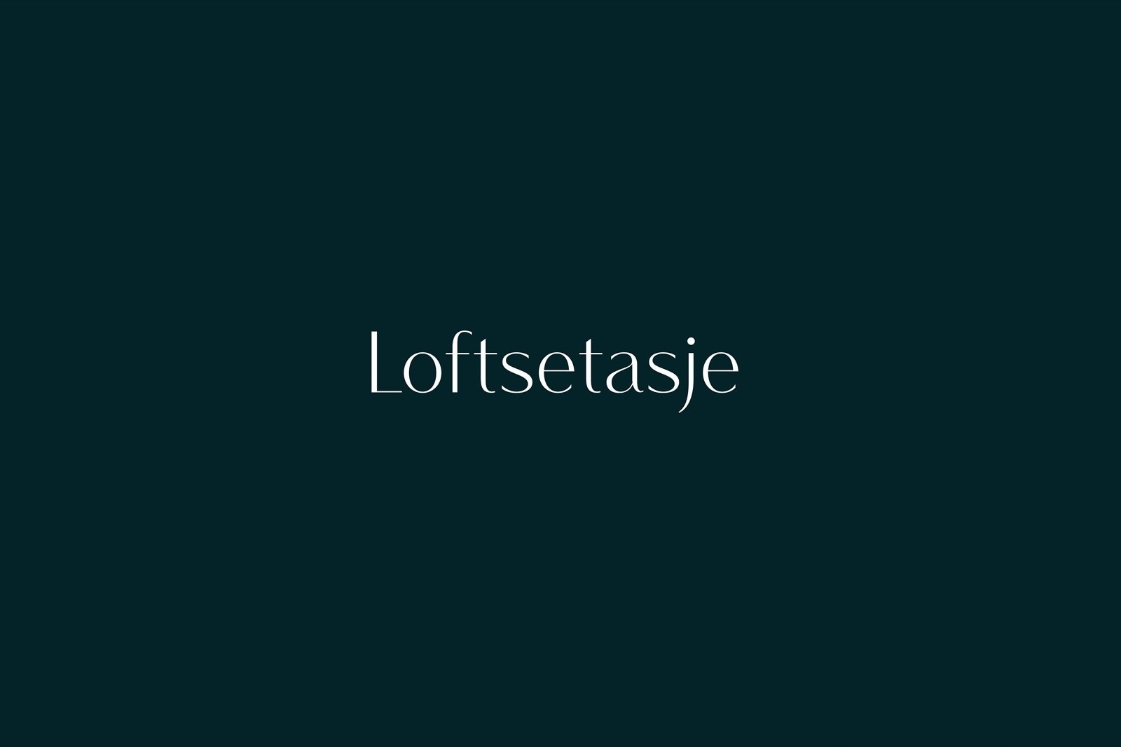 Loftsetasje Galleribilde