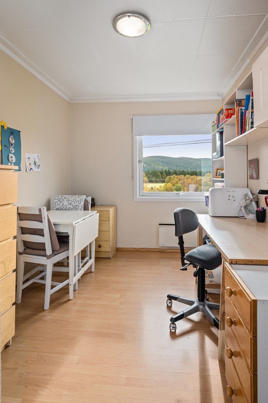 Soverom 3 benyttes i dag til kontor/arbeidsrom Galleribilde