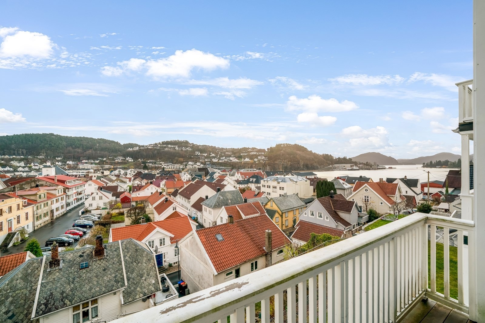 Utsikt fra veranda! Galleribilde