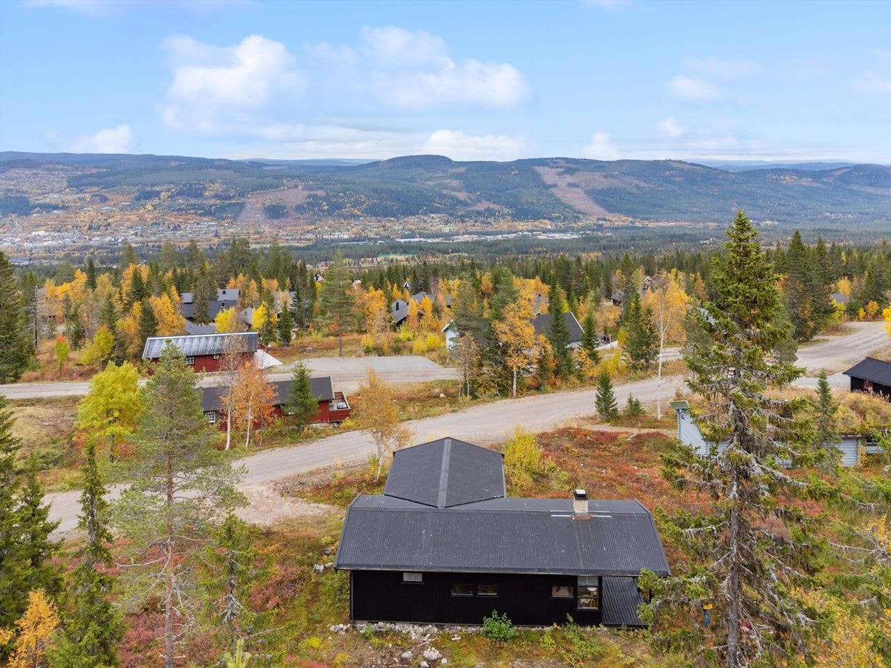 Utsikt over dalen Galleribilde