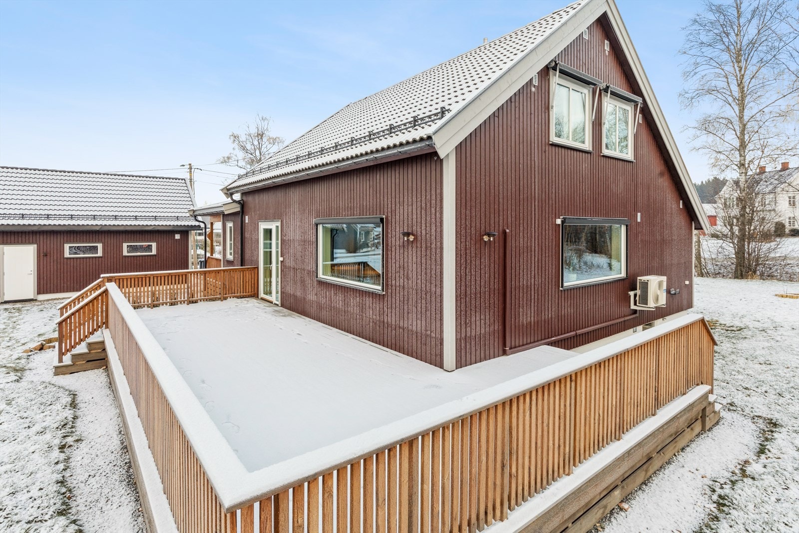 Terrasse ble bygget i 2020. Galleribilde