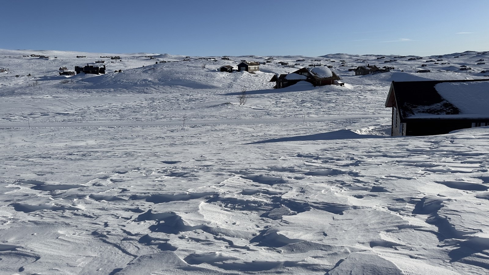 100m til kjørt løype Galleribilde