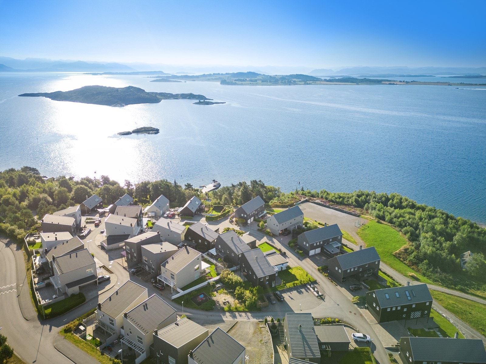 Etablert boligområde med mange barnefamilier Galleribilde