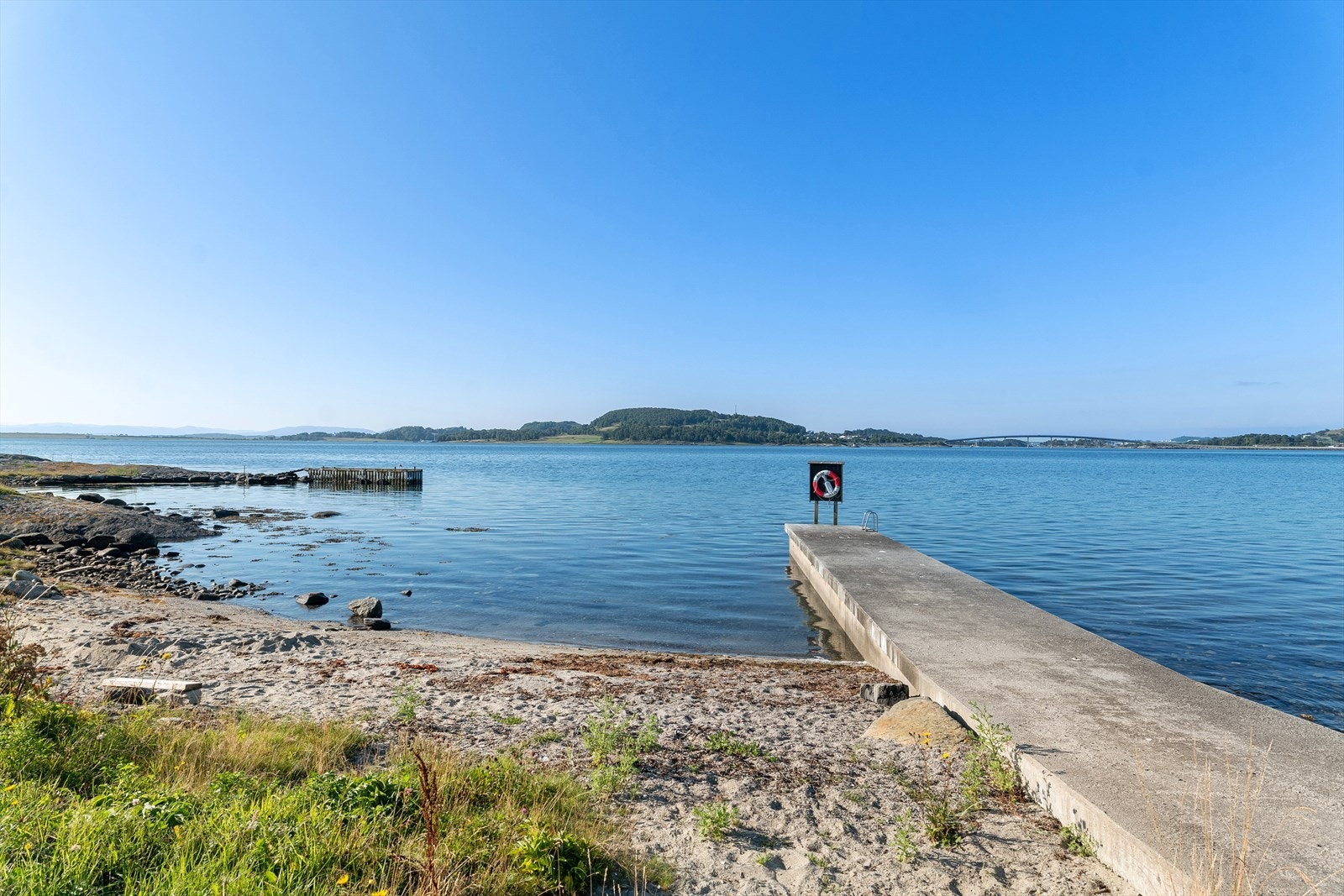 Strand like ved Galleribilde