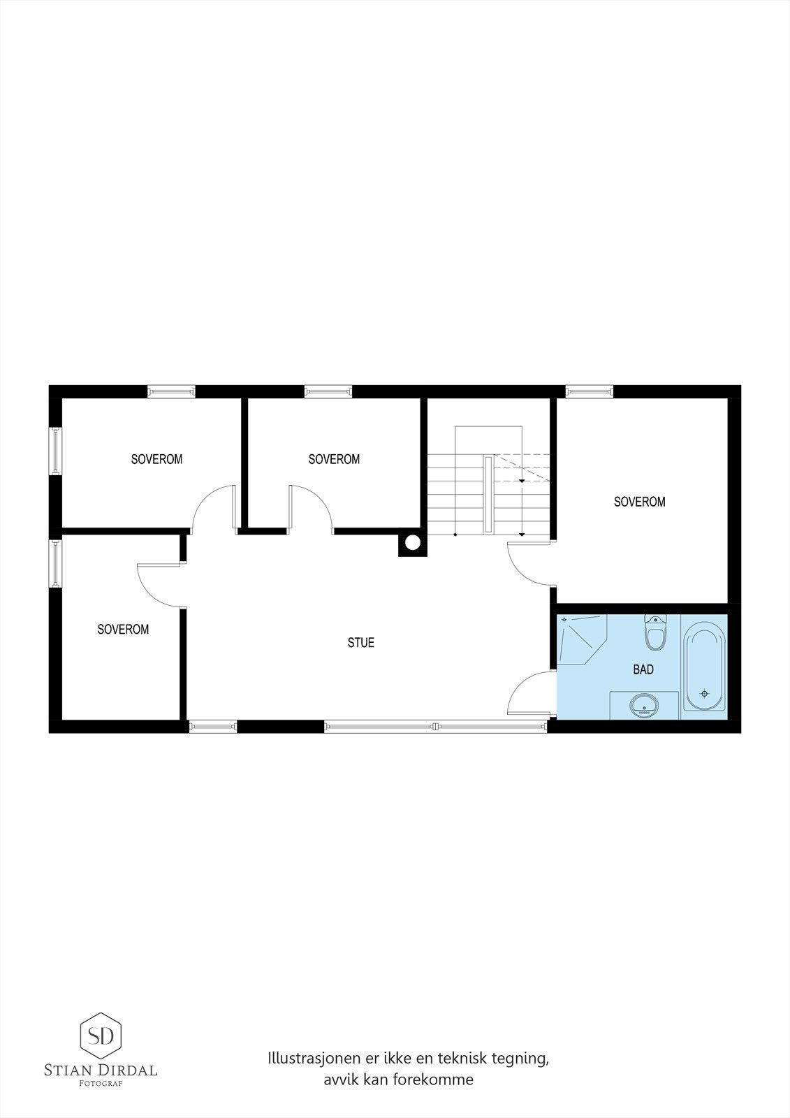 Bukkavarden 6 2. etasje Galleribilde