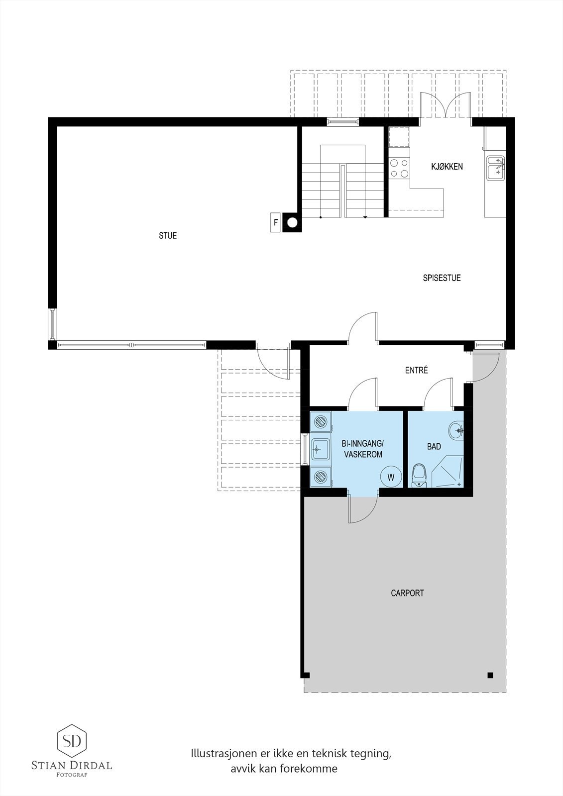 Bukkavarden 6 1.etasje Galleribilde