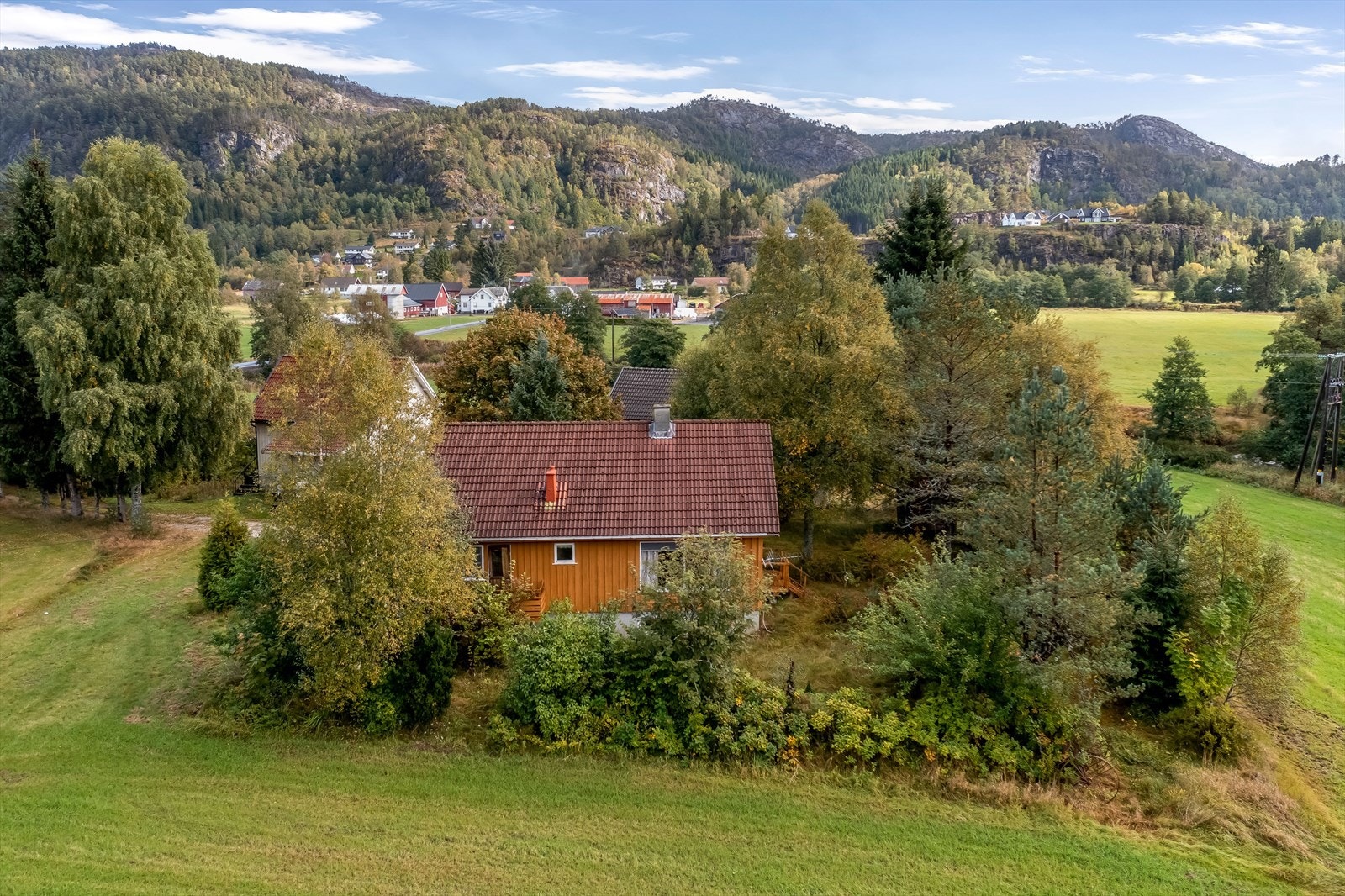 Dronefoto Galleribilde